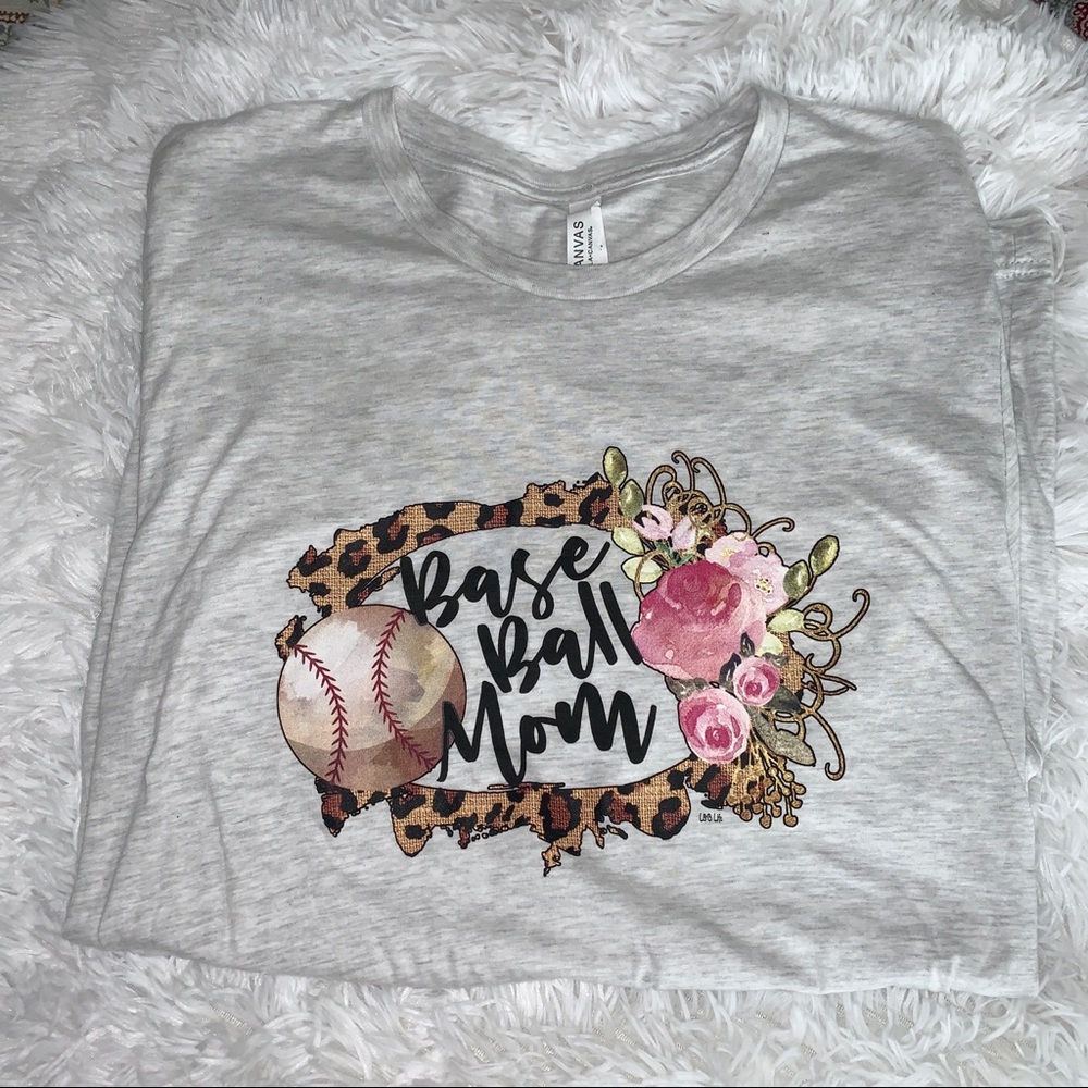 Baseball Mom tee